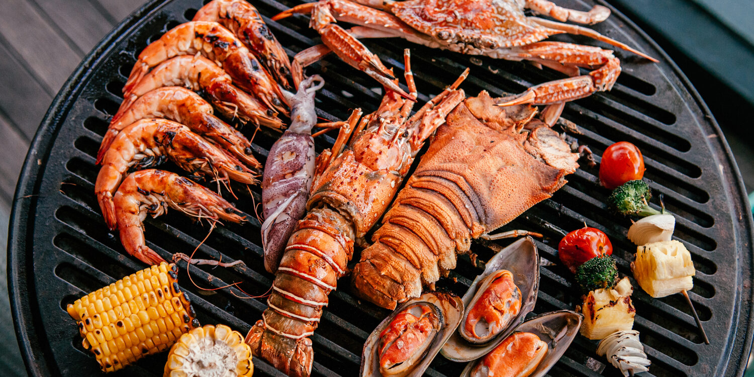 grill shellfish