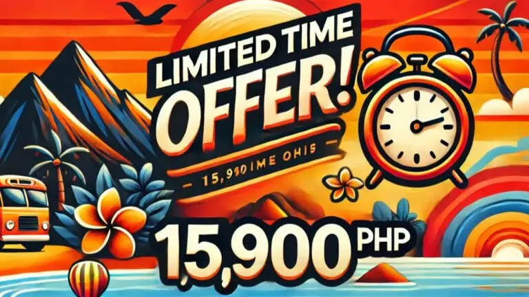 limited time offer 15900 php pesos for expedition 3 days 2 night el nido to coron