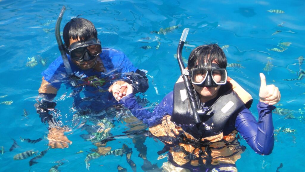 3-Day Coron to El Nido Expedition: Is Island Hopping Worth It? 2 Snorkel in Linapacan during a 3-Day Coron to El Nido Expedition by boat trip in Palawan